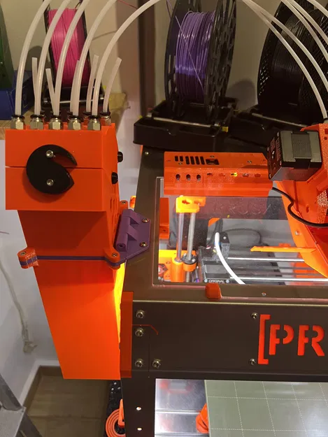 Phụ kiện PrusaBox bản lề cho Bộ đệm MMU2S (lấy cảm hứng từ RMU Buffer) - Image 1