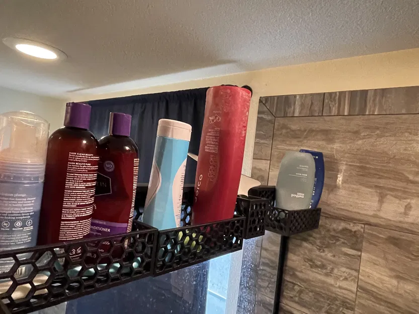 Kệ/Hộp đựng đồ phòng tắm (có lục giác!) - Image 1