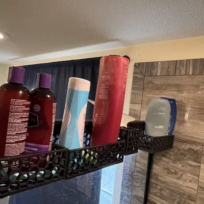 Kệ/Hộp đựng đồ phòng tắm (có lục giác!)