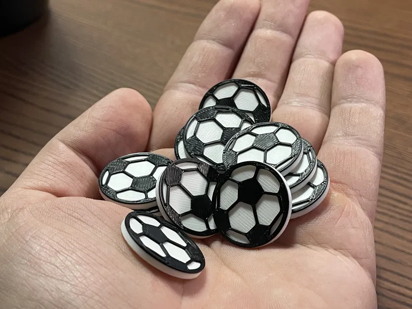 Đồng xu hình trái banh - Image 1