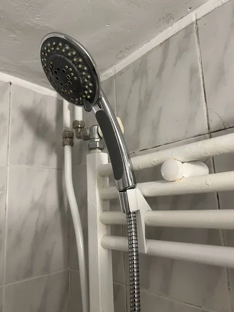 Kẹp giữ vòi sen cho máy sưởi phòng tắm - Image 1