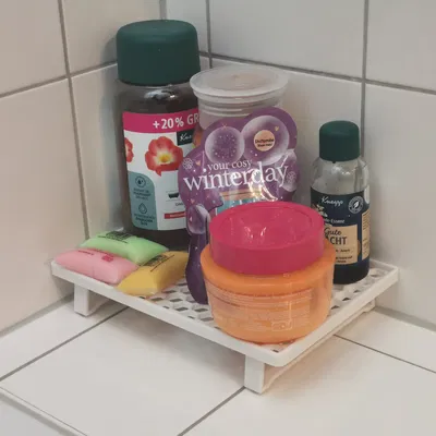 Khay Lục Giác T1 - Bàn/Kệ Đựng Đồ Tắm Cho Phòng Tắm Nhà Bạn