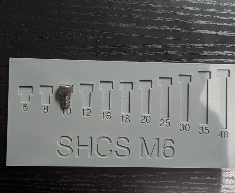 Công Cụ Định Cỡ Ốc SHCS M6 - Image 1