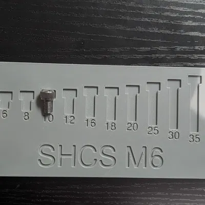 Công Cụ Định Cỡ Ốc SHCS M6