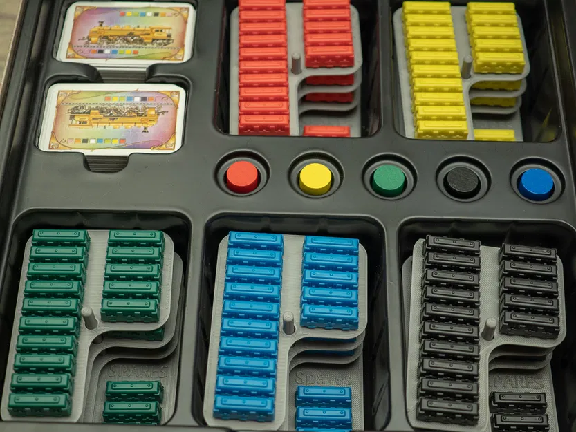 Khay Đựng Dưới Game Ticket to Ride - Image 3