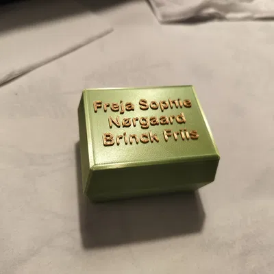 Hộp Trang Sức Nhỏ Xinh