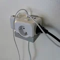 Giá treo tường cho ổ cắm điện "Wothfav" cube - Thumbnail 1