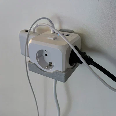 Giá treo tường cho ổ cắm điện "Wothfav" cube