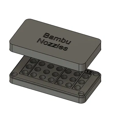 Hộp Đầu Phun Bambu có File STEP