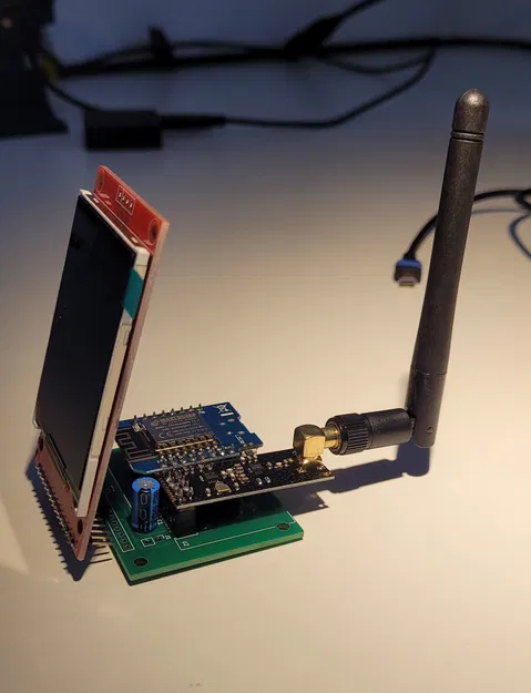 Vỏ cho TFT và ESP8266 với RF24L01 - Image 5