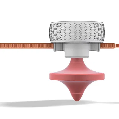 Con Quay Có Tay Kéo Bánh Răng