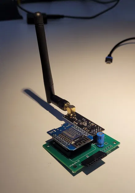 Vỏ cho TFT và ESP8266 với RF24L01 - Image 6