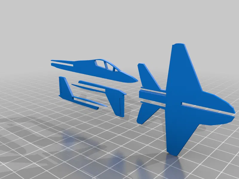 Mô hình T-7A kiểu Kitcard - Image 2