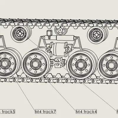 Mô hình xe tăng M4 Sherman