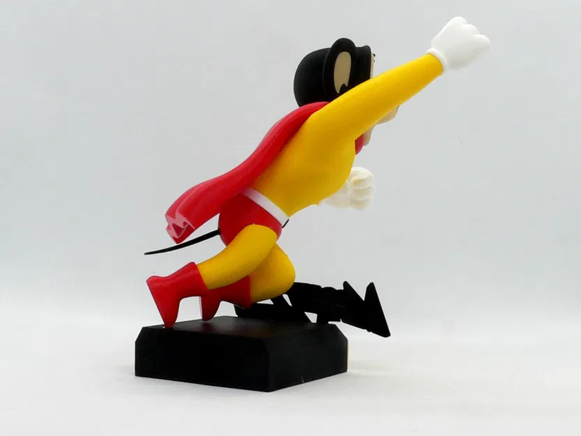 Mô hình 3D Mighty Mouse anh hùng - Image 4