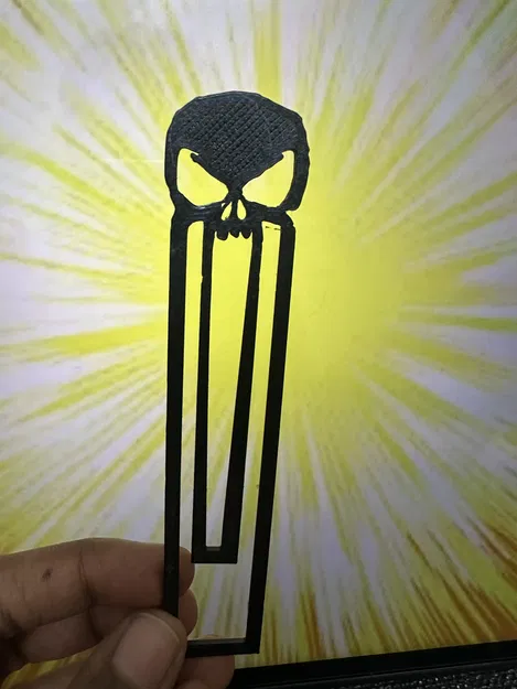 Kẹp Sách Hình Đầu Lâu (Skull bookmark) - Image 1