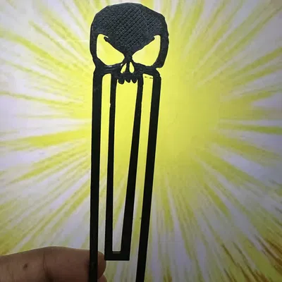 Kẹp Sách Hình Đầu Lâu (Skull bookmark)
