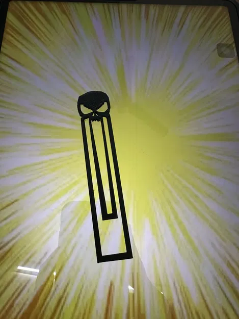 Kẹp Sách Hình Đầu Lâu (Skull bookmark) - Image 2