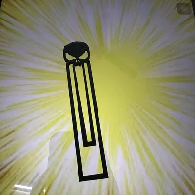 Kẹp Sách Hình Đầu Lâu (Skull bookmark)