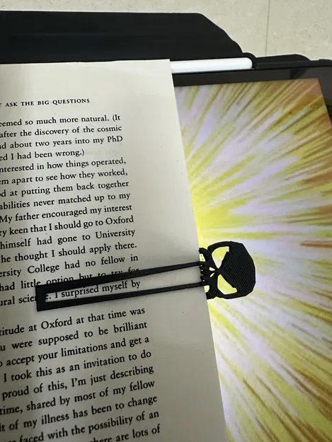 Kẹp Sách Hình Đầu Lâu (Skull bookmark) - Image 3