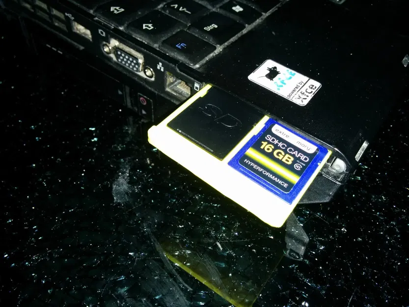 Cải tiến ví đựng thẻ nhớ SD cho khe Express card - Image 5