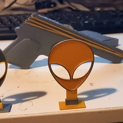 Mục tiêu hình Alien cho súng thun