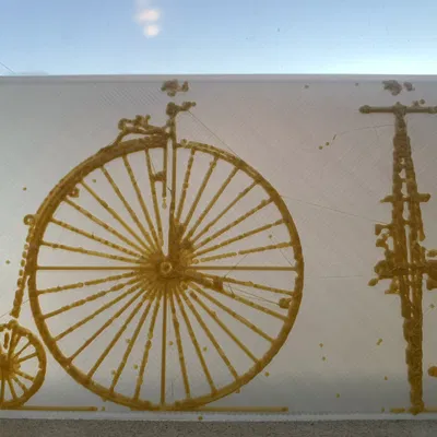 Tranh ảnh Sáng chế Xe đạp Penny Farthing