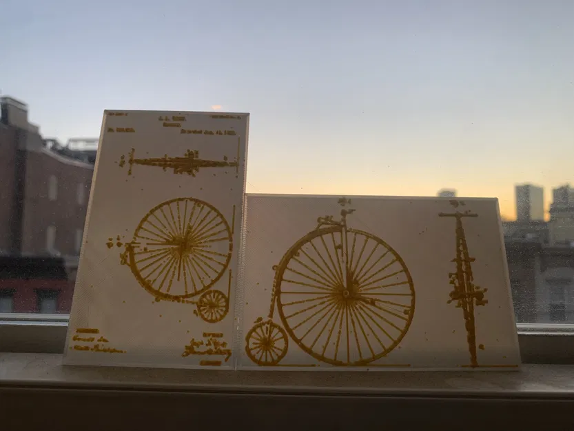 Tranh ảnh Sáng chế Xe đạp Penny Farthing - Image 3