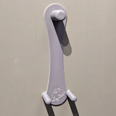 Giá Treo Dao Cắt Pizza Lên Tường