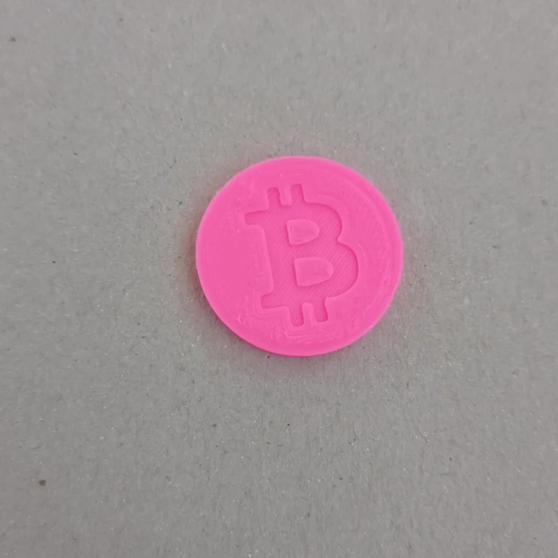 Xe đẩy hàng Bitcoin (size 1 euro)
