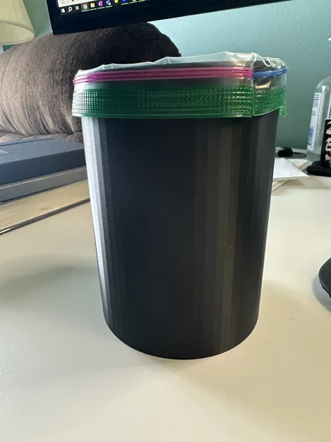 Thùng Rác Mini Ziploc Cho Xe Hơi/Bàn Làm Việc/V.v. - Image 2