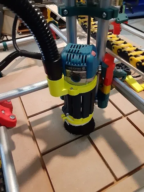 Bộ gom bụi cho MPCNC Primo với máy phay Makita - Image 1