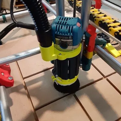 Bộ gom bụi cho MPCNC Primo với máy phay Makita