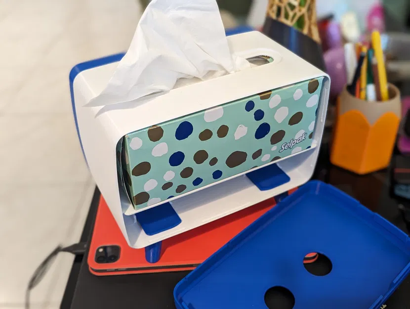 Chân Điện Thoại Hộp Giấy Ăn Kiểu TV - Image 4