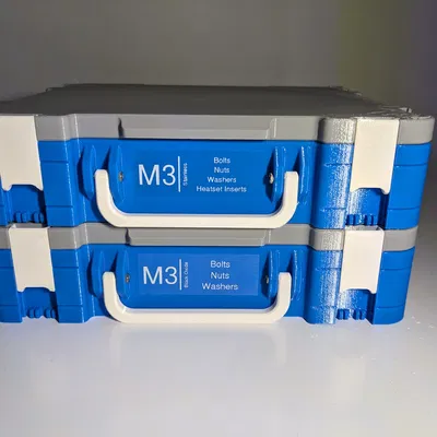 Hộp Lưu Trữ Gridfinity Nắp Phẳng của Pred