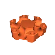 Gạch Hextraction Xoay Quanh Tâm