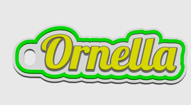 Móc khóa Ornella - Keychain Ornella - Image 1