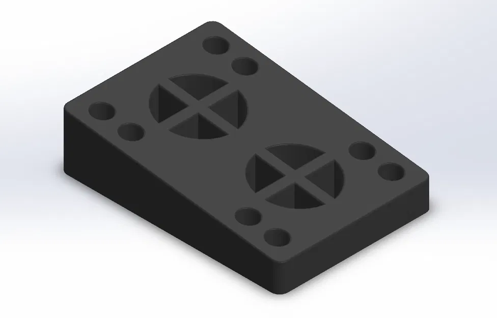 Bộ sưu tập Riser / Spacer / Shockpad cho Skateboard / Surfskate / Longboard - Image 1