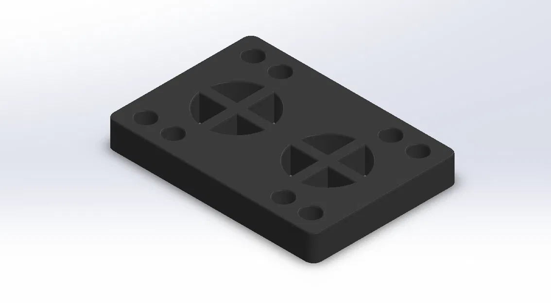 Bộ sưu tập Riser / Spacer / Shockpad cho Skateboard / Surfskate / Longboard - Image 4