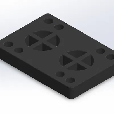 Bộ sưu tập Riser / Spacer / Shockpad cho Skateboard / Surfskate / Longboard