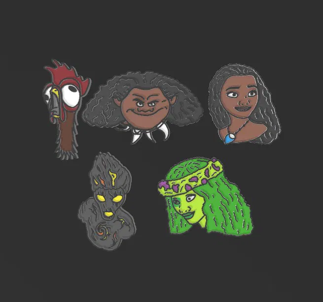 Huy Hiệu Disney Moana - Image 3