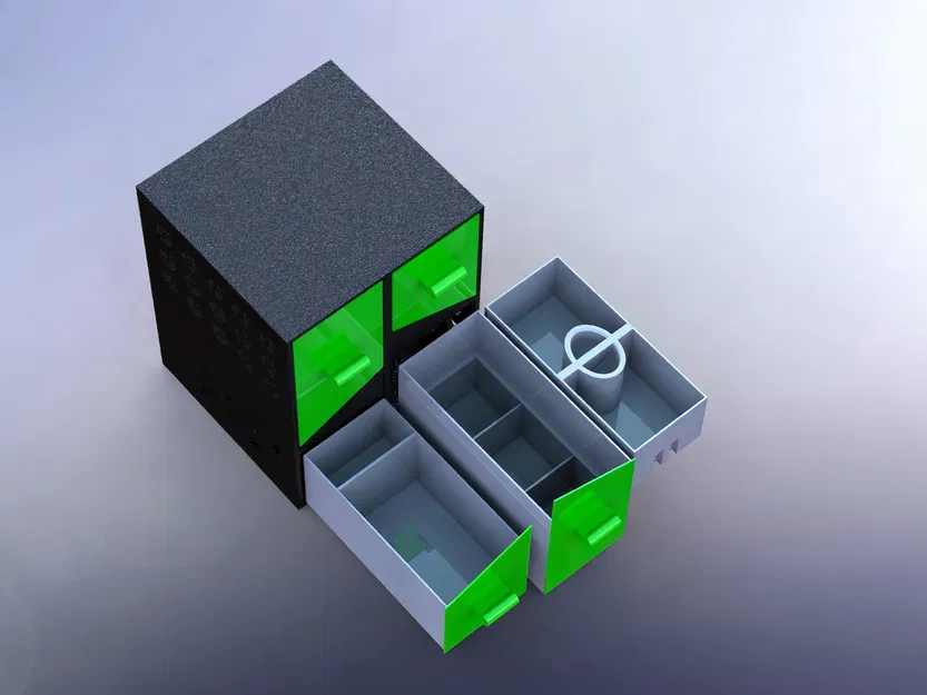 Hộp Đựng Đồ Đa Năng Cho Máy Bambu Lab X1C, P1S, P1P - Image 2