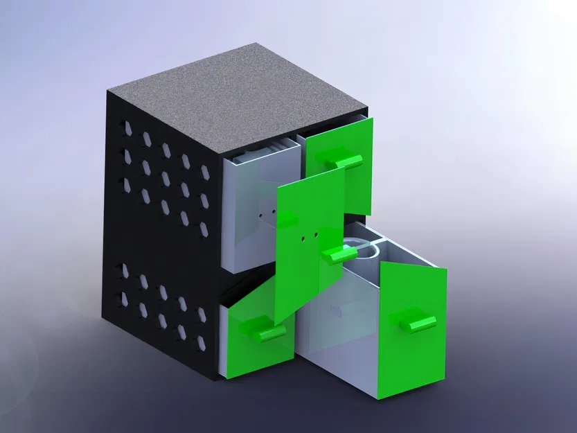 Hộp Đựng Đồ Đa Năng Cho Máy Bambu Lab X1C, P1S, P1P - Image 3