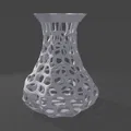 Mô hình 3D Chữ Cái Trang Trí Voronoi 001 - Thumbnail 1