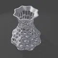 Mô hình 3D Chữ Cái Trang Trí Voronoi 001 - Thumbnail 2