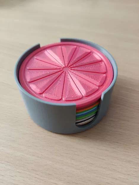 Đế lót ly hình quả cam - Image 2