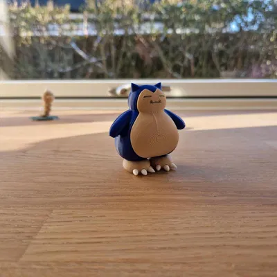 Mô hình Snorlax cao khoảng 7cm