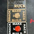 Patch GORUCK Embrace the Ruck 2"x3" - Thumbnail 2