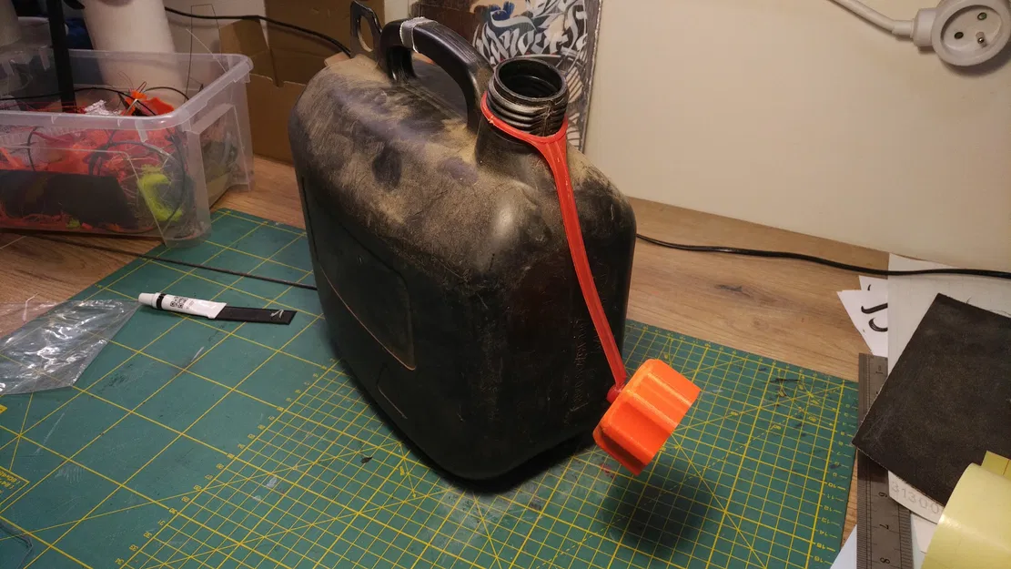 Nắp Bình Xăng Mới Ren M40x4 - Image 5