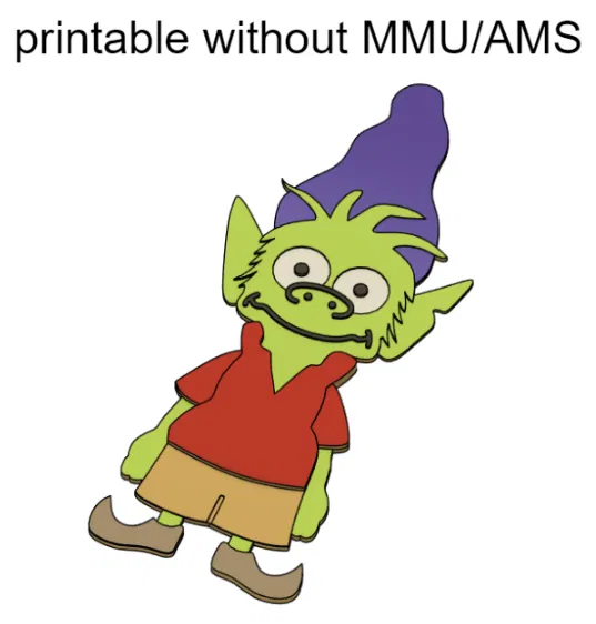 Mô hình 2D Elfo trong Disenchantment - Image 1